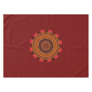 Nappe de mandala de feu