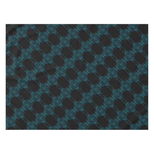 Nappe de Mariage Turquoise foncé Rose (Devant (Horizontal))