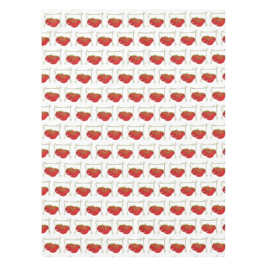 Nappe de Motif de tomate (Devant)