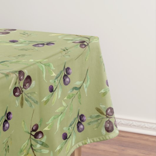Nappe de Motif vintage feuille d'olive (In Situ)