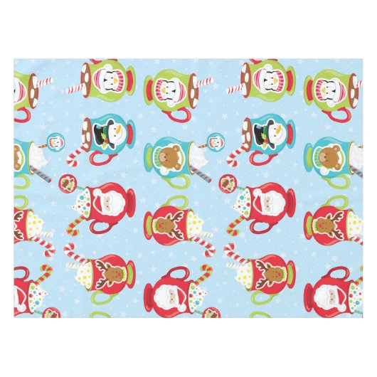 Nappe de Noël au chocolat chaud (Devant (Horizontal))