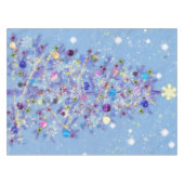 Nappe de Noël avec Beau sapin de Noël (Devant (Horizontal))