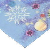 Nappe de Noël avec Beau sapin de Noël (Angle)
