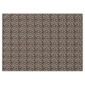 Nappe de Noël, Bonhomme de neige (Devant (Horizontal))
