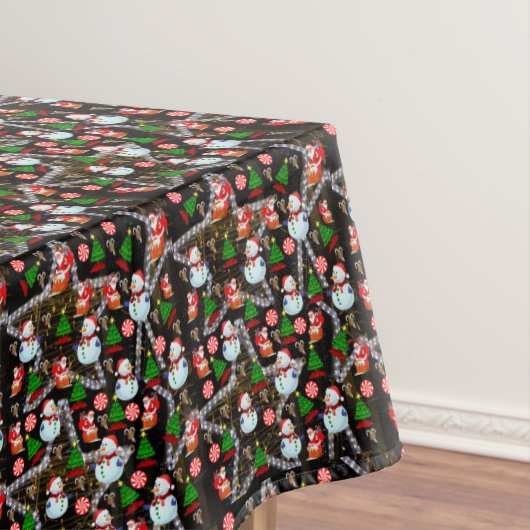 Nappe de Noël, Bonhomme de neige (In Situ)
