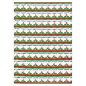 Nappe de Noël, bougie de Noël (Devant)