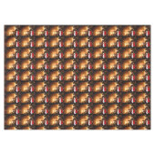 Nappe de Noël, bougie de Noël (Devant (Horizontal))