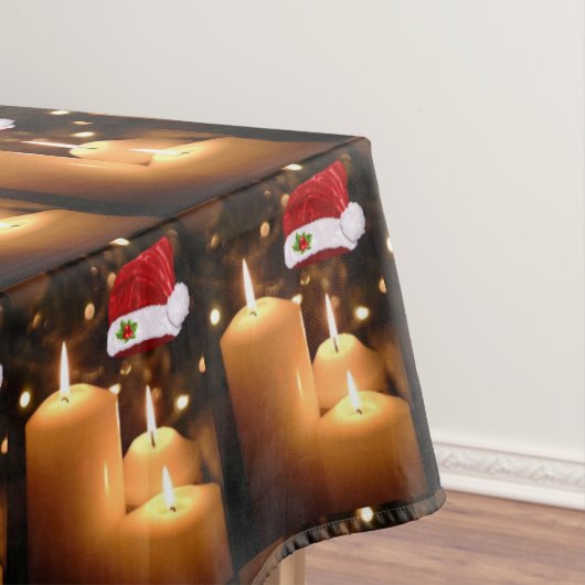 Nappe de Noël, bougie de Noël (In Situ)