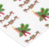 Nappe de Noël, Bougie de Noël (Angle)