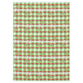 Nappe de Noël, Bow blanc de pastèque (Devant)