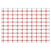 Nappe de Noël, Bow rouge (Devant (Horizontal))