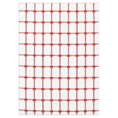 Nappe de Noël, Bow rouge (Devant)