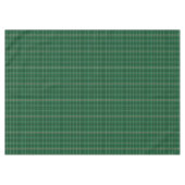 Nappe de Noël Classique Vert & Carreaux Rouges (Devant (Horizontal))