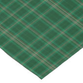 Nappe de Noël Classique Vert & Carreaux Rouges (Angle)