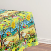 Nappe de Noël, cloche de plage d'été Père Noël (In Situ)