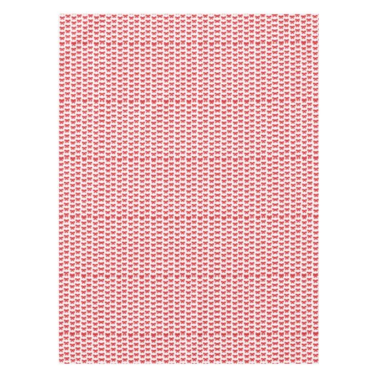 Nappe de Noël de la Bow rouge (Devant)