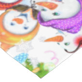 Nappe de Noël de la fête des neiges (Angle)