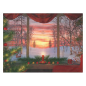 Nappe de Noël du Ciel (Devant (Horizontal))