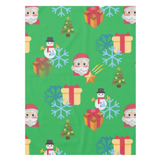 nappe de noël émoji nappe de table (Devant)