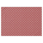 Nappe de Noël en jacquard rouge (Devant (Horizontal))