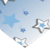 Nappe de Noël, Étoiles Bleues (Angle)