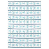 Nappe de Noël, Flocon de neige (Devant)