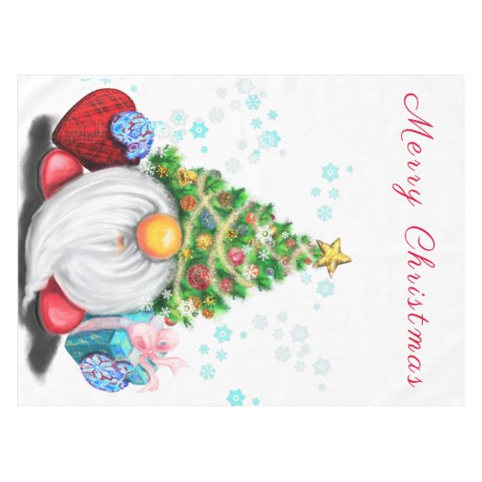 Nappe de Noël Gnome (Devant (Horizontal))