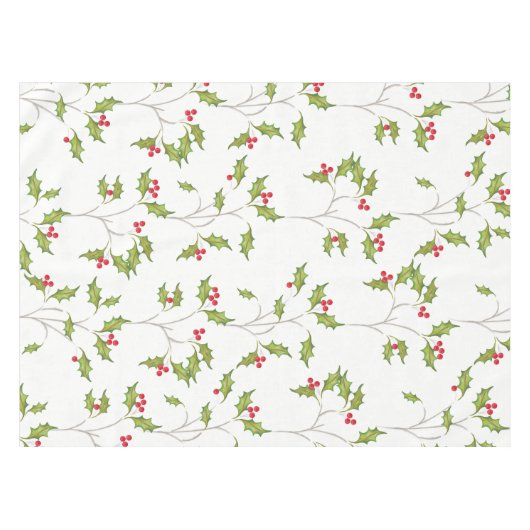 Nappe de Noël Holly (Devant (Horizontal))