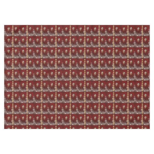 Nappe de Noël, Jésus Christ (Devant (Horizontal))