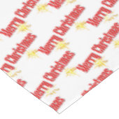 Nappe de Noël joyeuse (Angle)