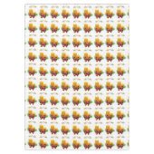 Nappe de Noël, Joyeuses fêtes (Devant)