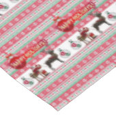 Nappe de Noël, Joyeuses Fêtes (Angle)