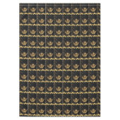 Nappe de Noël, Joyeux anges d'or (Devant)