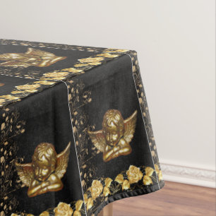 Nappe de Noël, Joyeux anges d'or