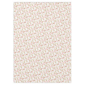 Nappe de Noël, Joyeux Arbres d'or de Noël (Devant)