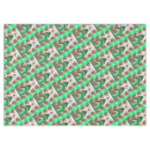 Nappe de Noël, Joyeux football de Noël (Devant (Horizontal))