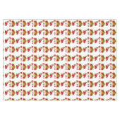 Nappe de Noël, Joyeux Noël (Devant (Horizontal))