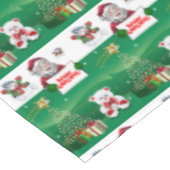 Nappe de Noël, Joyeux Noël (Angle)