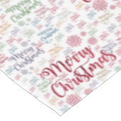 Nappe de Noël, Joyeux Noël (Angle)