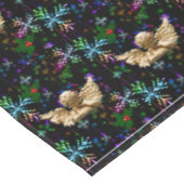 Nappe de Noël, Joyeux Noël, Ange (Angle)