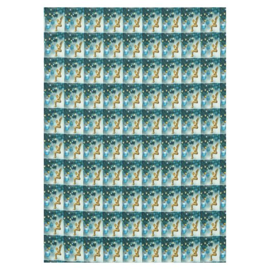 Nappe de Noël, Joyeux Noël, Ange (Devant)