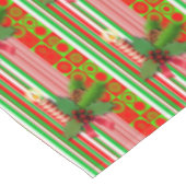 Nappe de Noël, Joyeux Noël, Bougie (Angle)