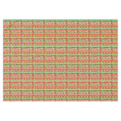Nappe de Noël, Joyeux Noël, Elfe (Devant (Horizontal))
