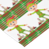 Nappe de Noël, Joyeux Noël, Elfe (Angle)