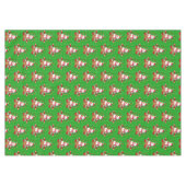 Nappe de Noël, Joyeux Noël, Elfe Snowman (Devant (Horizontal))