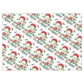 Nappe de Noël, Joyeux Noël l'aide de Santa (Devant (Horizontal))