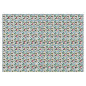 Nappe de Noël, Joyeux Noël, Pingouin (Devant (Horizontal))