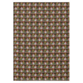 Nappe de Noël, Joyeux Noël, Pingouin (Devant)