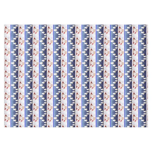 Nappe de Noël, Joyeux NoëlAnge Kitten (Devant (Horizontal))