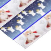 Nappe de Noël, Joyeux NoëlAnge Kitten (Angle)